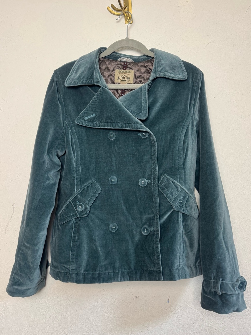 Pacific Trail Velour Blue Lady Jacket